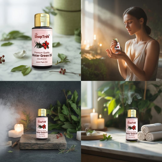 Pure Wintergreen (Gaultheria) Essential Oil | For Joint Pain | Premium 60ml Pack