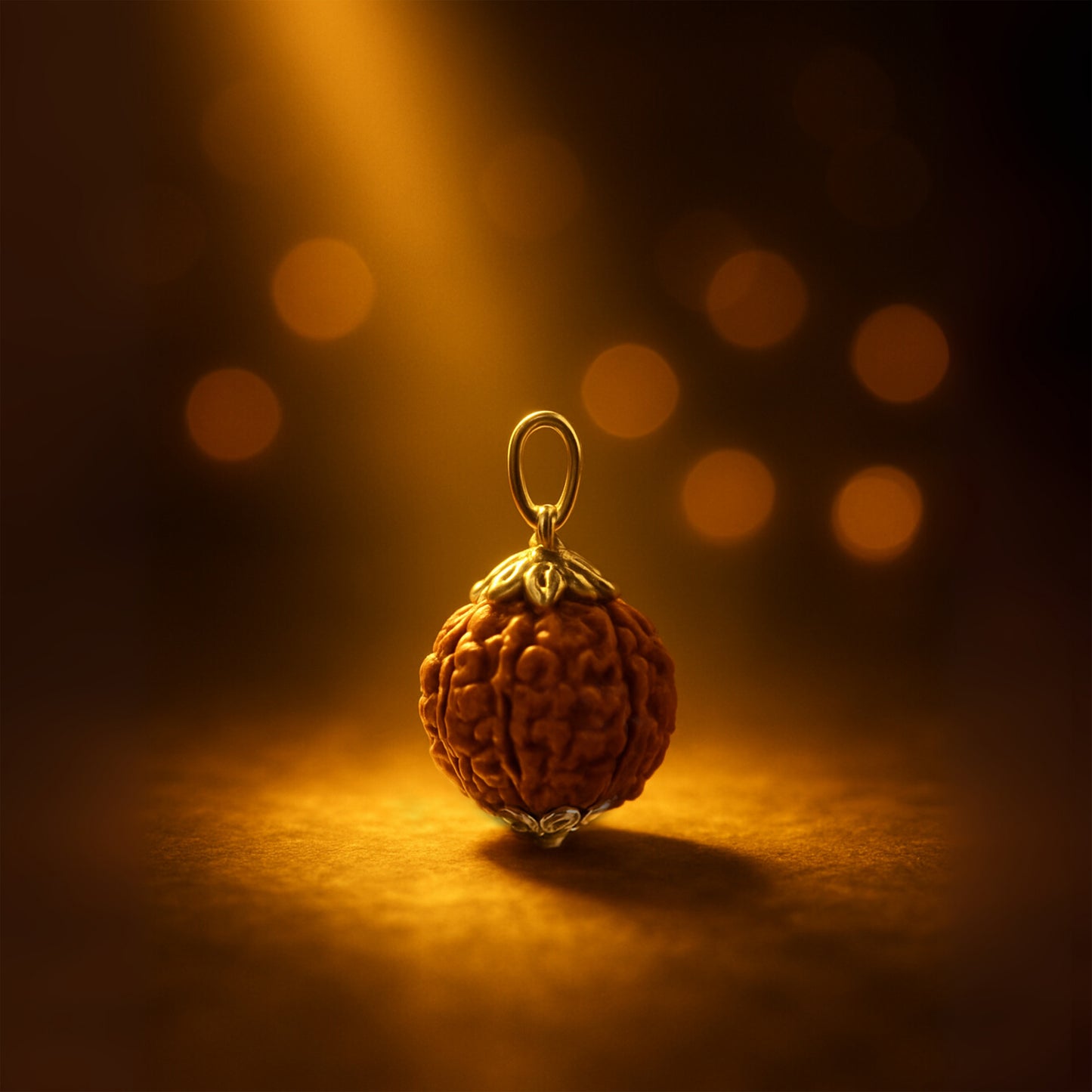 100% Natural 7 face Rudraksha Pendant with Lab Certificate | Energized 7 Mukhi Rudraksha Bead