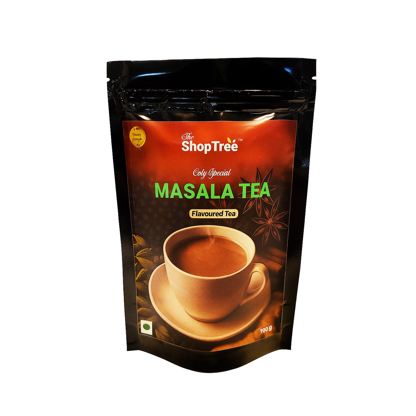 Ooty Special Masala Tea – 100g Pouch | Premium CTC handcrafted Blend with Freshly Ground Spices