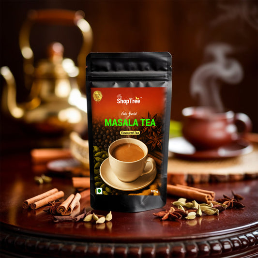 Ooty Special Masala Tea – 100g Pouch | Premium CTC handcrafted Blend with Freshly Ground Spices