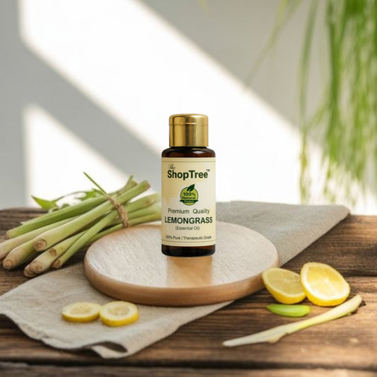 100% Pure Nilgiri Lemongrass Essential Oil | Steam Distilled Aromatic Oil for Diffusion, Hair & Skin Use, and Home Fragrance | 60ml