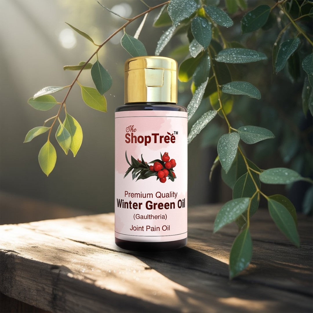Pure Wintergreen (Gaultheria) Essential Oil | For Joint Pain | Premium 60ml Pack