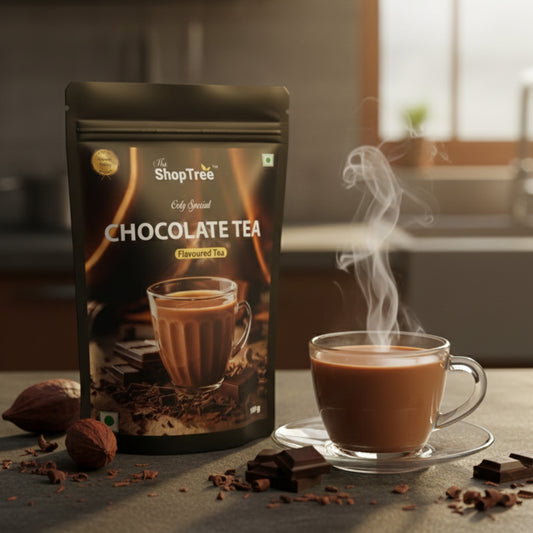 Ooty Special Chocolate Tea 100g | Premium CTC Tea Blended with Cocoa | Rich Chocolate-Flavoured Nilgiri Tea